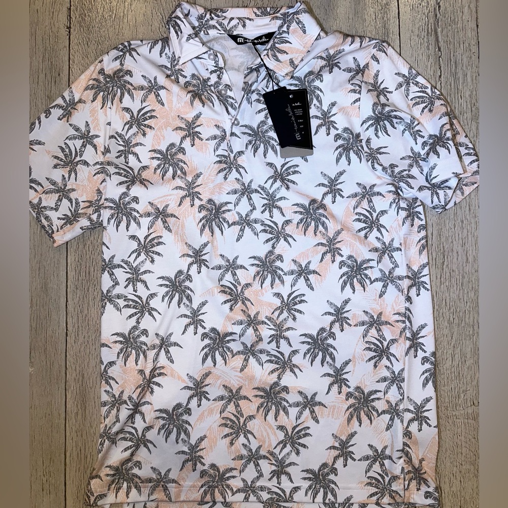 Mens Travis Mathew feather weight polo